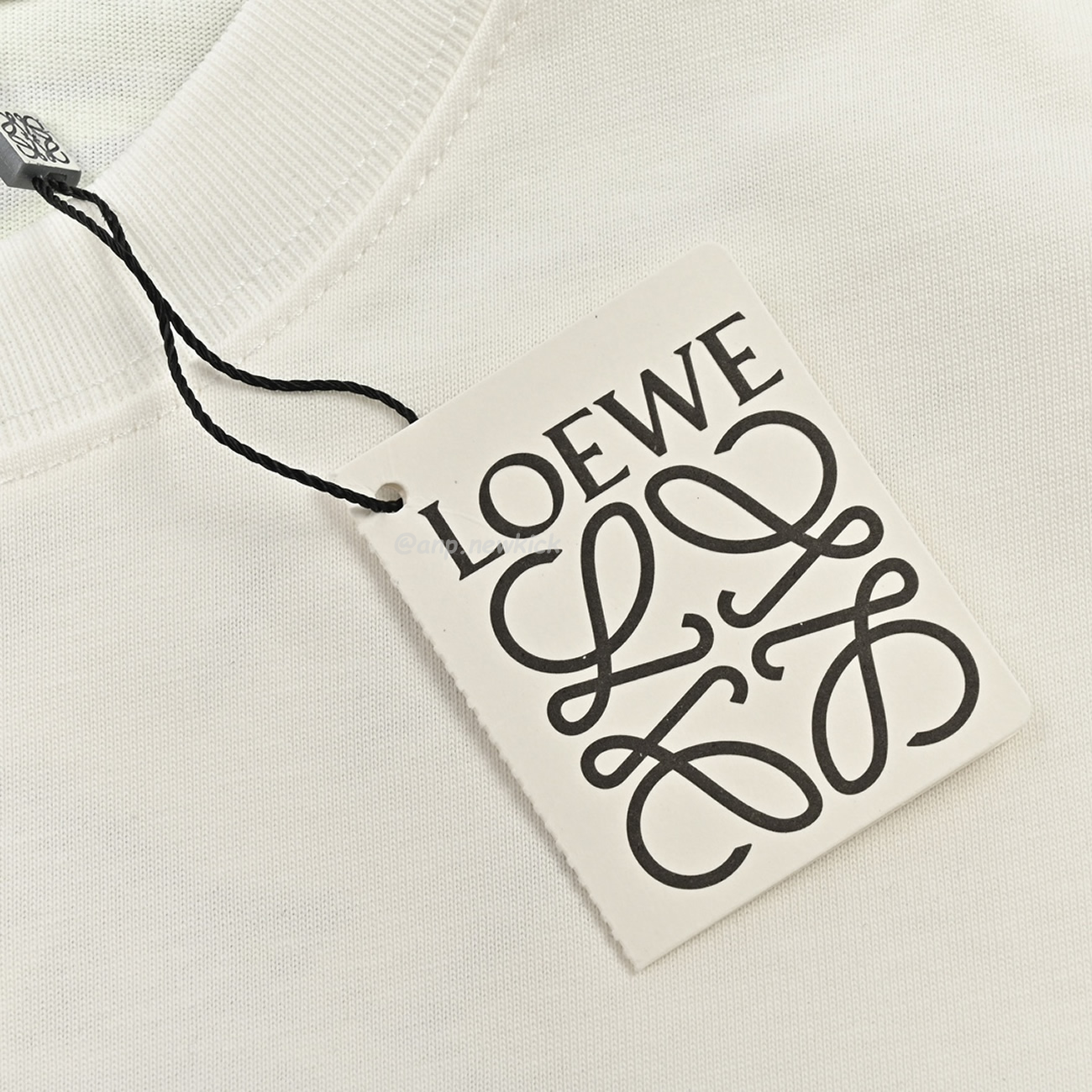 Loewe Angel Eye Printed White T Shirt (5) - www.newkick.vip